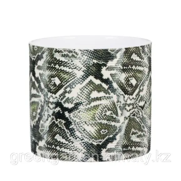 Кашпо керамика серия BOWLS 432 | Scheurich Mirror Silver 28см Код: 432/29