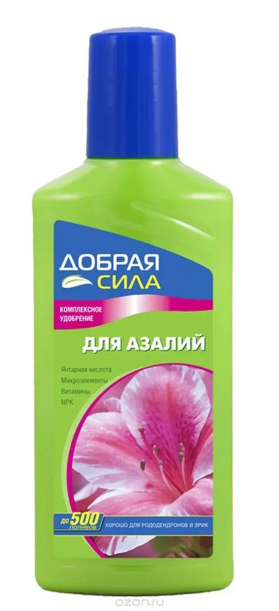 Удобрение Добрая Сила для азалий 250мл флакон Код: 6019