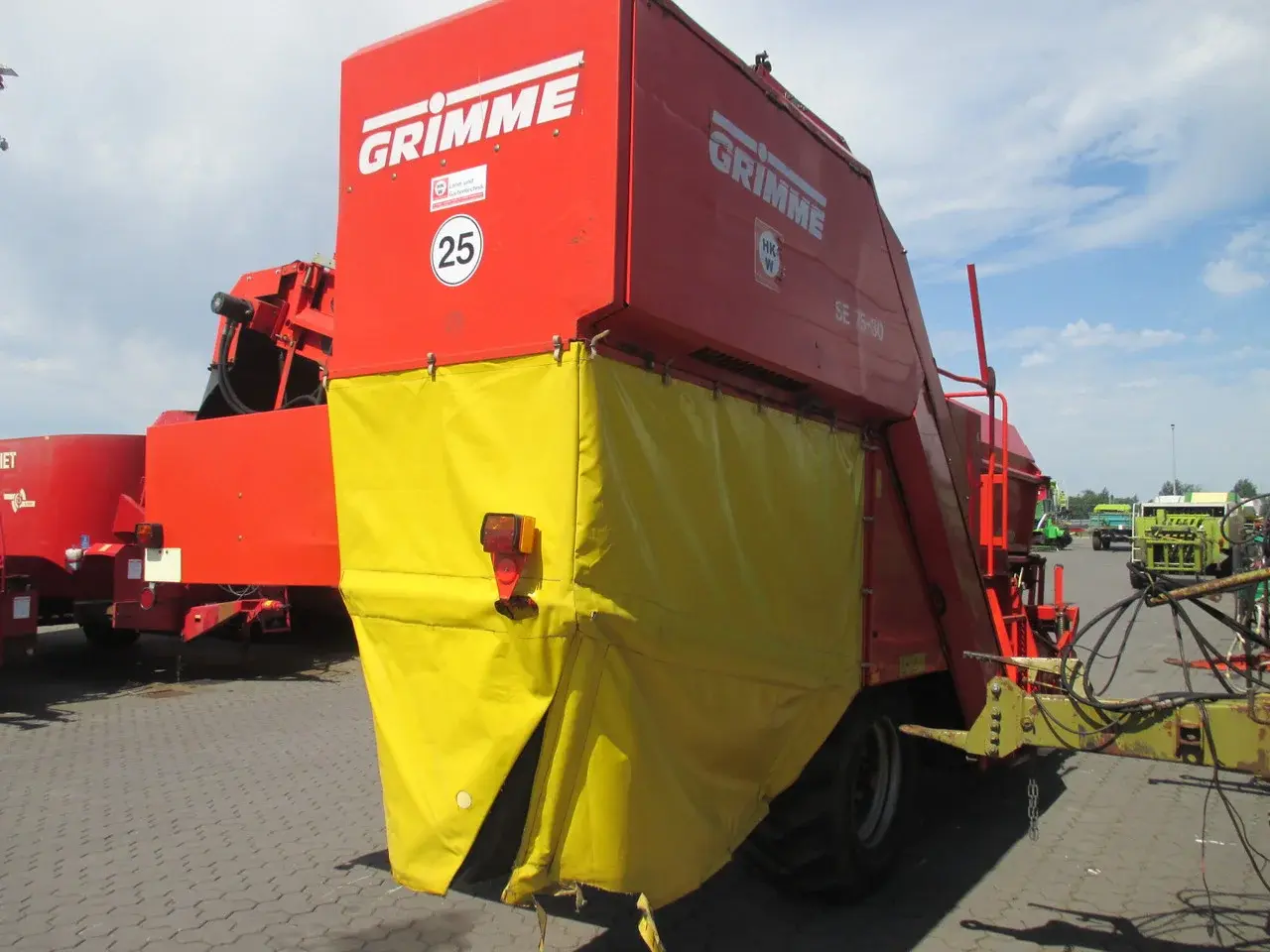 Картофелеуборочный комбайн Grimme SE 75-30 NB