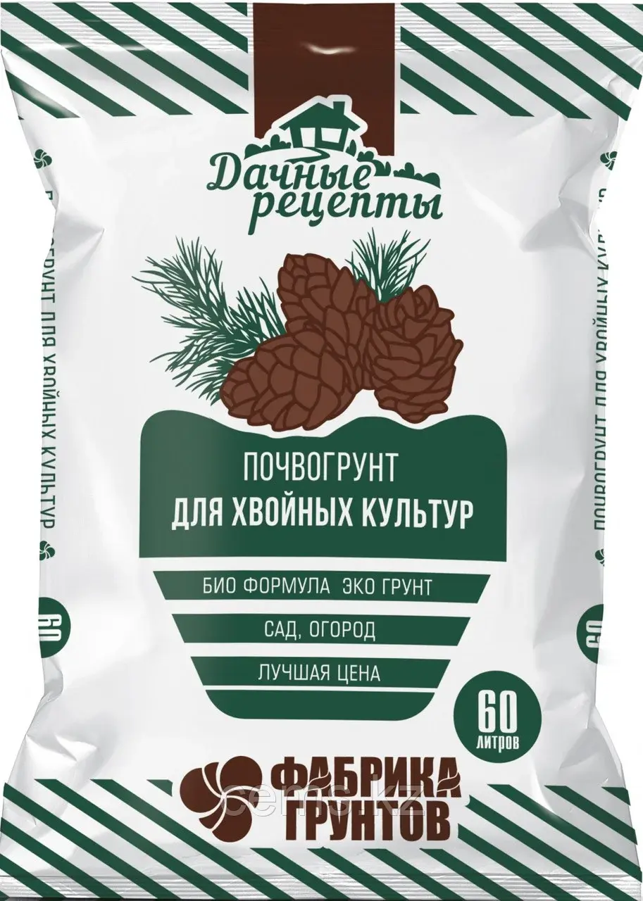 Дачные Рецепты Почвогрунт "Хвойные" 60л