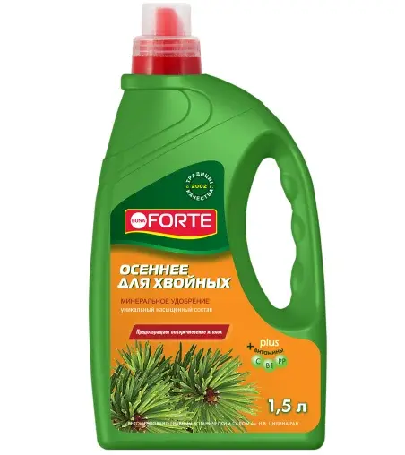 Удобрение Bona Forte для хвойных Осень 1,5 л Код: BK000002256