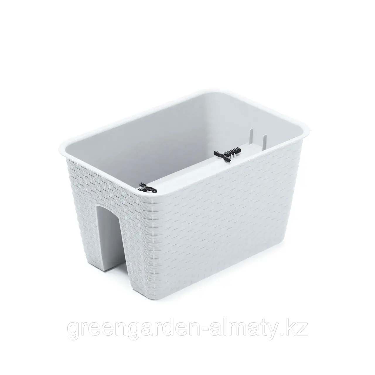 Горшок балконный на перила Ratolla Railing Square DRLB400 Prosperplast Код: DRLB400
