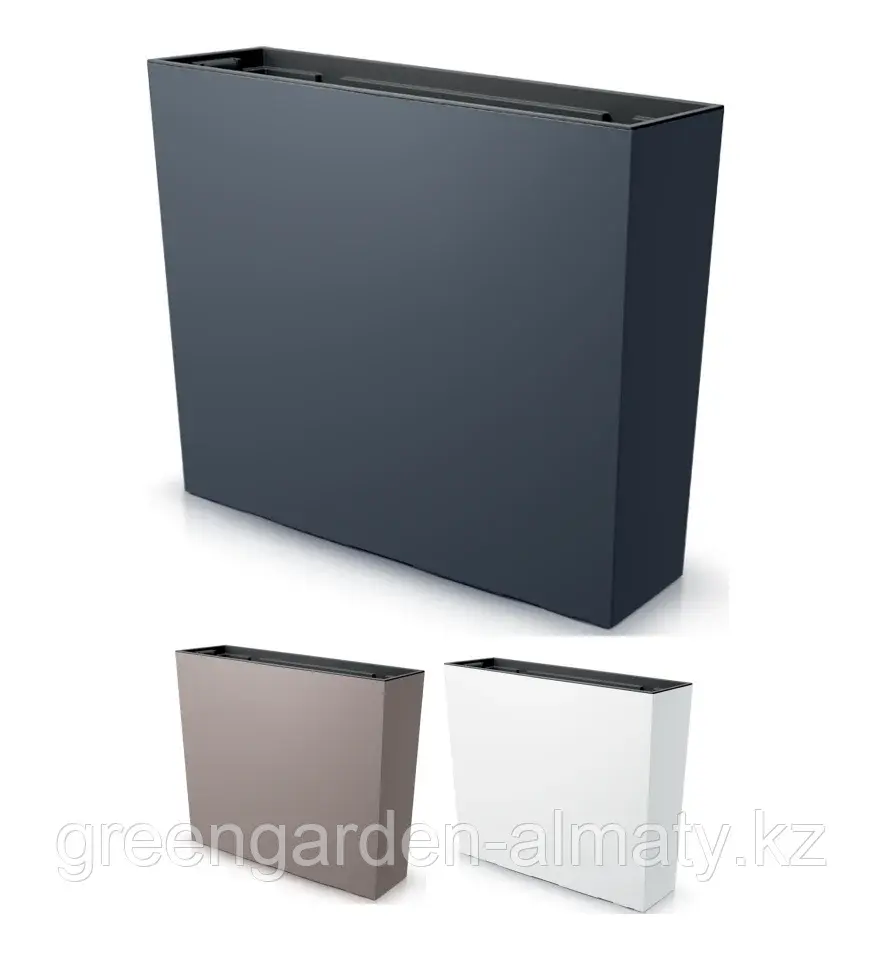 Горшок балконный с внутренней вставкой Urbi CASE Tower DUC600T | Prosperplast Код: DUC600T-S449