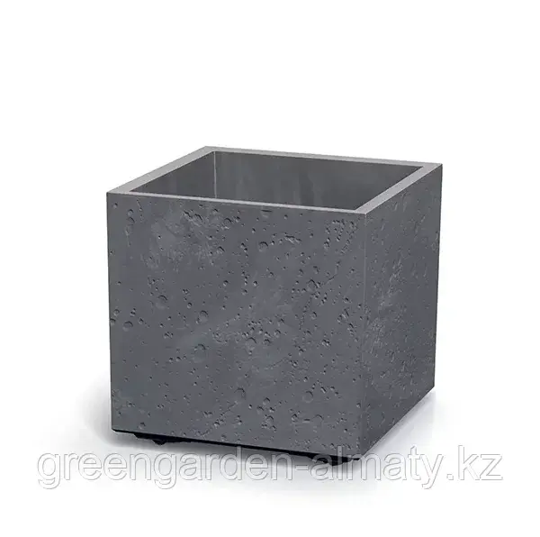 Горшок на колесиках Siera Square Beton Effect DSI300E | Prosperplast(Польша) Маренго Код: DSI300E-425U