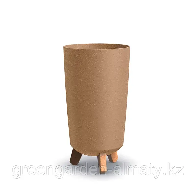Горшок с внутренней вставкой FURU Slim ECO Wood DGTL200W | Prosperplast Натуро Код: DGTL200W-4665W