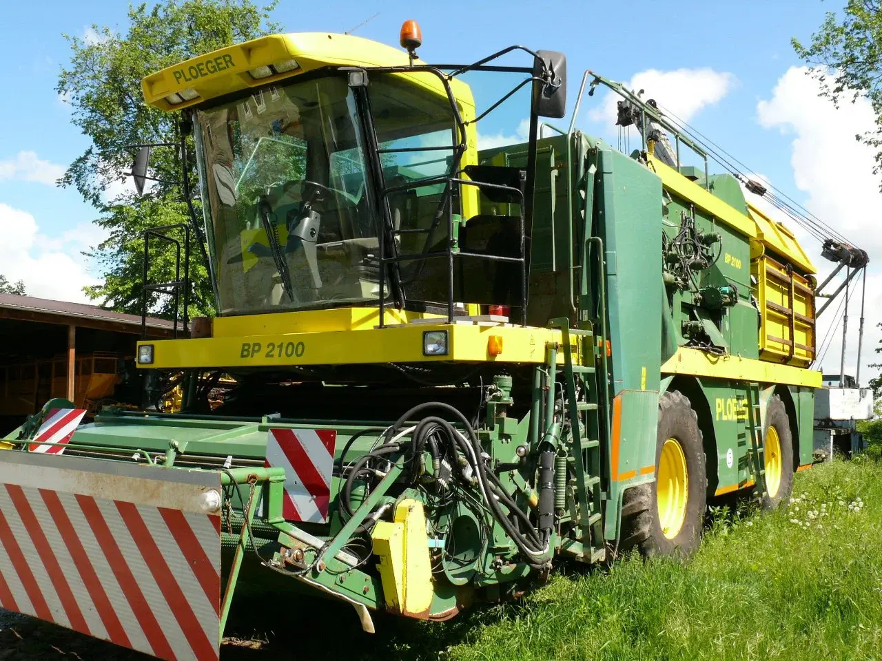 Комбайн для уборки спаржевой фасоли PLOEGER BP 2100