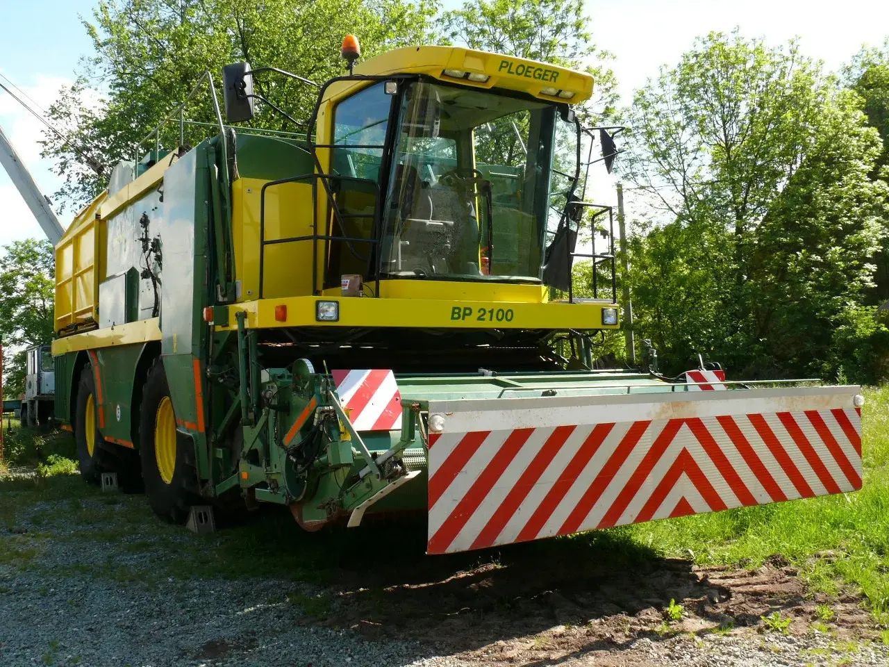 Комбайн для уборки спаржевой фасоли PLOEGER BP 2100