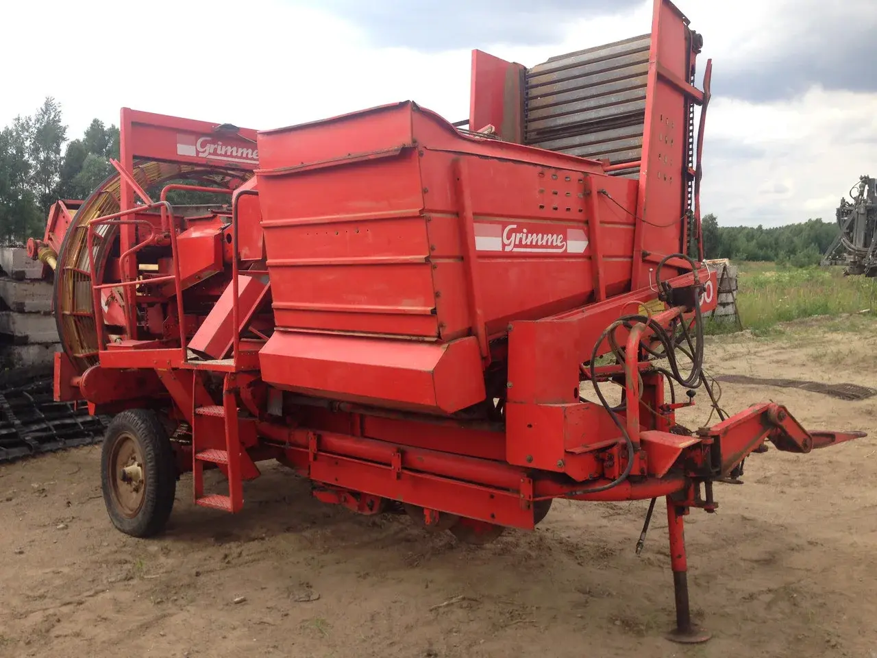 Картофелеуборочный комбайн Grimme MK 700
