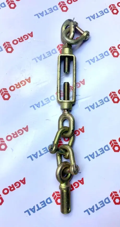 Стяжка навески МТЗ в сборе (серьга + проушина), 50-4605115