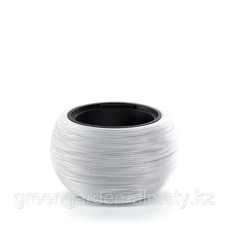 Горшок с внутренней вставкой FURU Bowl DBFUK440 | Prosperplast Белый Код: DBFUK440-S449
