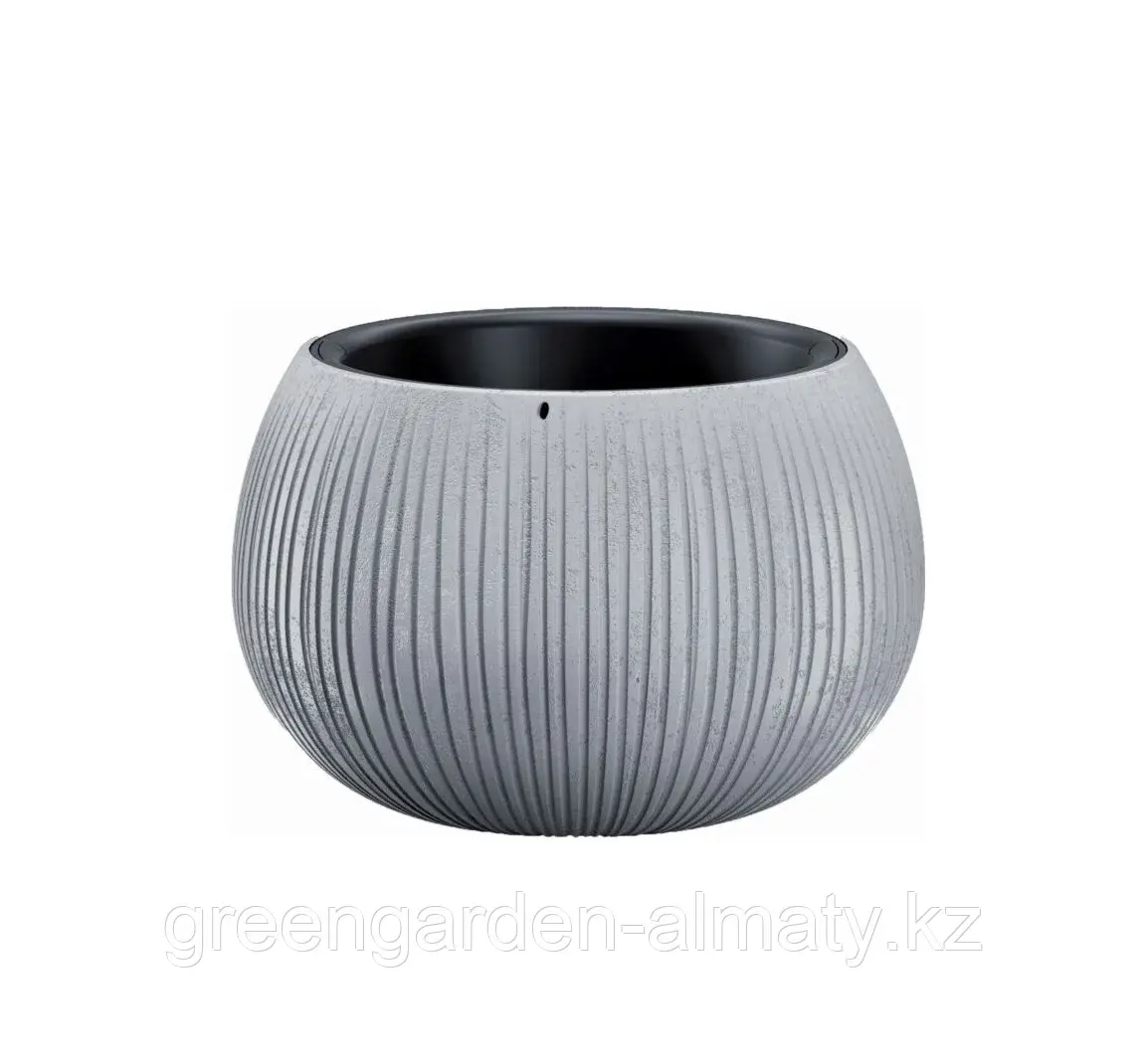 Горшок с внутренней вставкой Beton Bowl DKB150 | Prosperplast Конкрит Код: DKB150-422U
