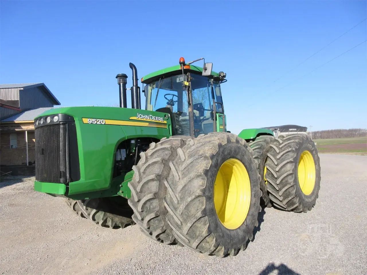 Трактор John Deere 9520 (2007)