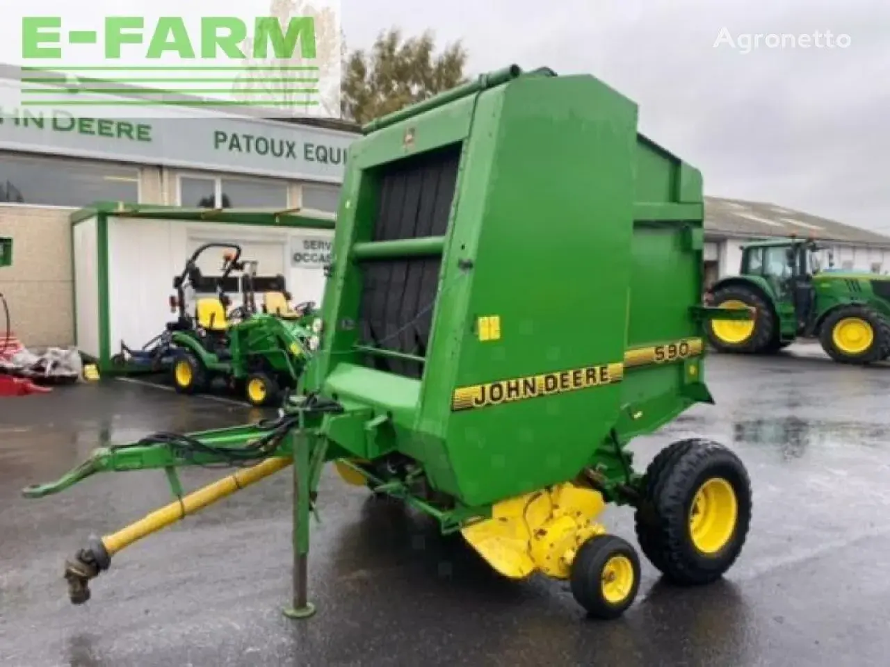 Пресс-подборщик тюковый John Deere 590 (2000)