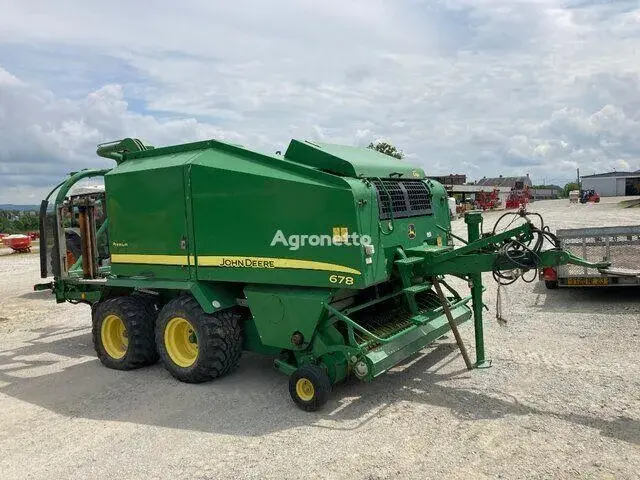 Пресс-подборщик рулонный John Deere 678 (2008)