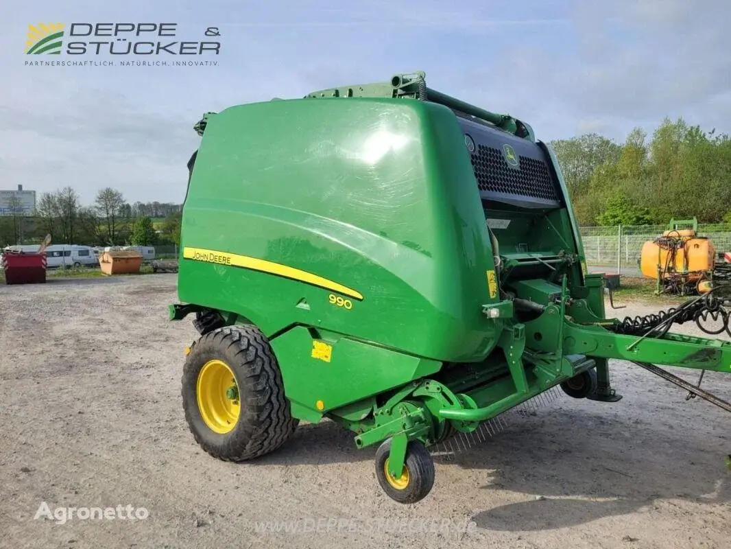 Пресс-подборщик рулонный John Deere 990 (2012)