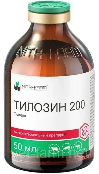 Тилозин 200 (50 мл) Код: 8934298324