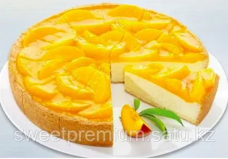 Сливочный чизкейк с персиком