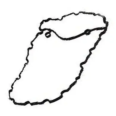 Прокладка крышки фильтра-сапуна ДВС, T9.615/CR9080 (Cursor-12.9) Код: 252069