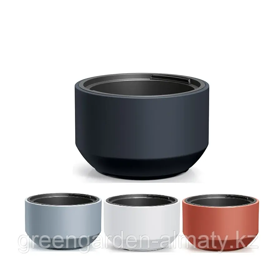 Горшок с внутренней вставкой Heos | Prosperplast Белый Код: DLHEW300-S449