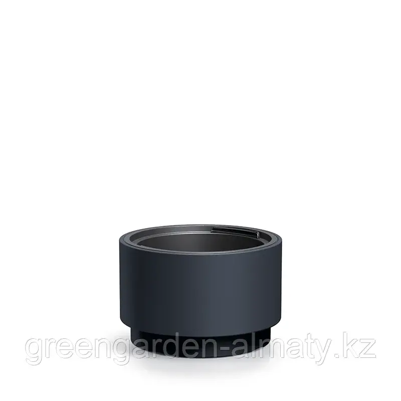 Горшок с внутренней вставкой Heos DLHEN470 | Prosperplast Антрацит Код: DLHEN470-S433