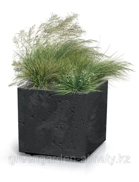Горшок на колесиках Siera Square Beton Effect DSI400E | Prosperplast(Польша) Код: DSI400E-B411