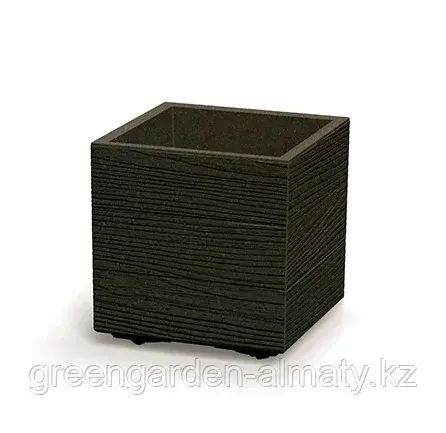 Горшок на колесиках Madera Square ECO Wood DMA300W | Prosperplast(Польша) Код: DMA300W-4625W