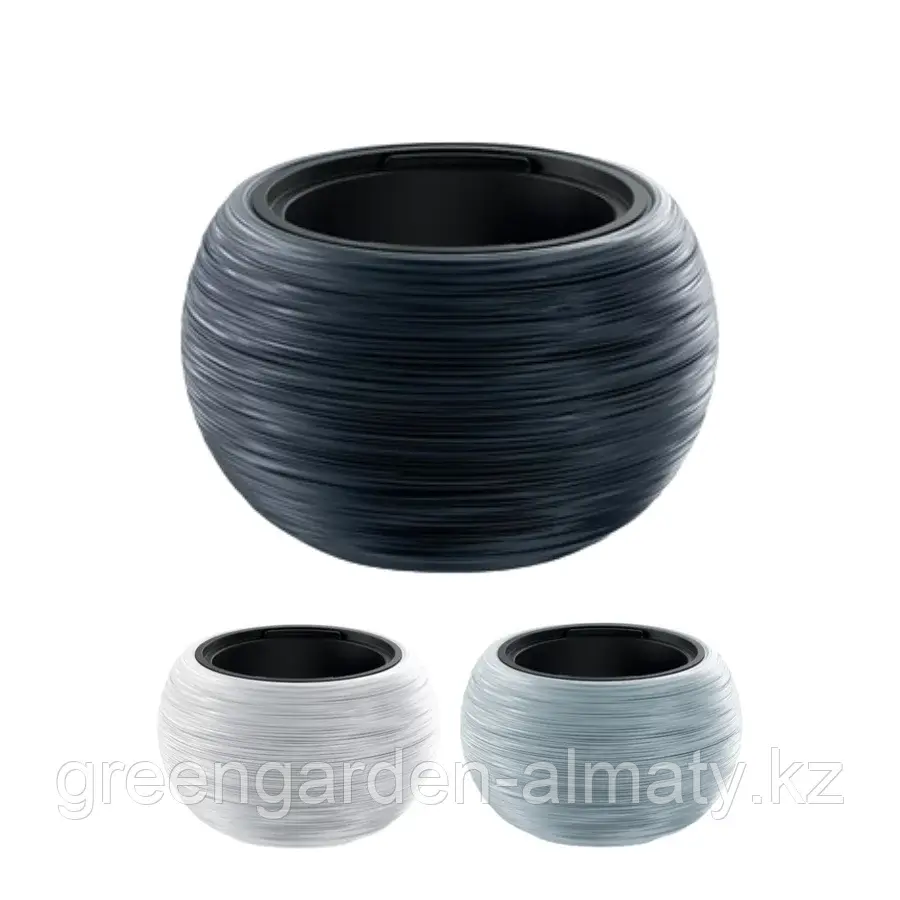 Горшок с внутренней вставкой FURU Bowl DBFUK440 | Prosperplast Код: DBFUK440-S433