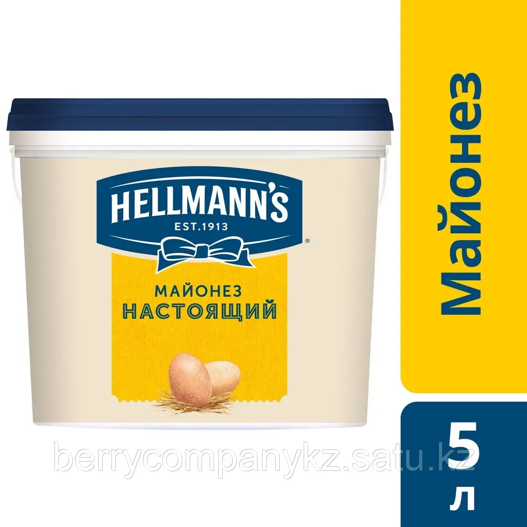 Майонез настоящий 78% Hellmann's 5 л