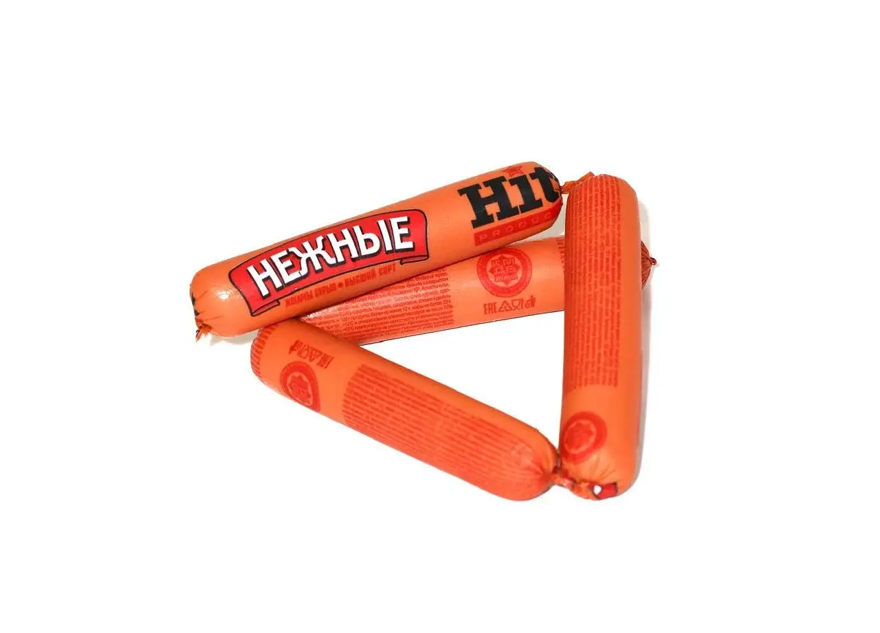 Сосиски Hit нежные весовые, Цена за 1 кг