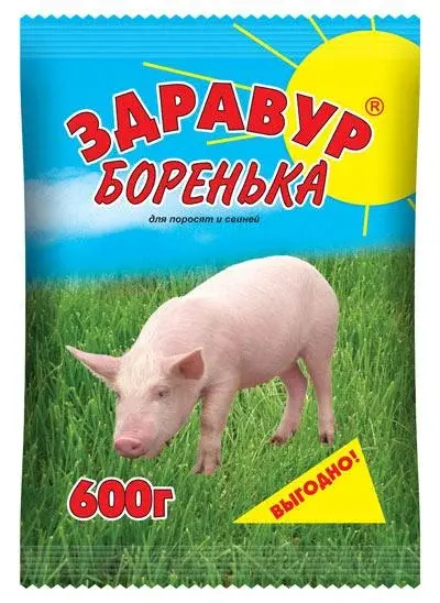 Здравур Боренька 600гр премикс