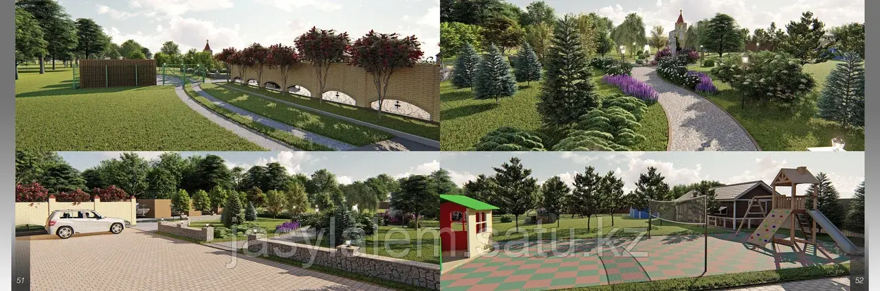 Ландшафтное проектирование. Разработка дизайн-проекта сада тариф А