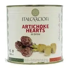 Артишоки Italcarciofi в с/с целые, 2,5 кг/1,2 кг * 6 шт Код: 070104