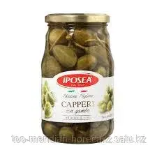 Каперсы Лакримелла с ножкой в уксусе "И.П.О.С.Е.А." 0,530 кг., ст/б*12 шт имп. Код: 070109