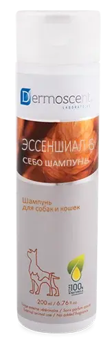Эссеншиал 6 Себо шампунь для собак и кошек