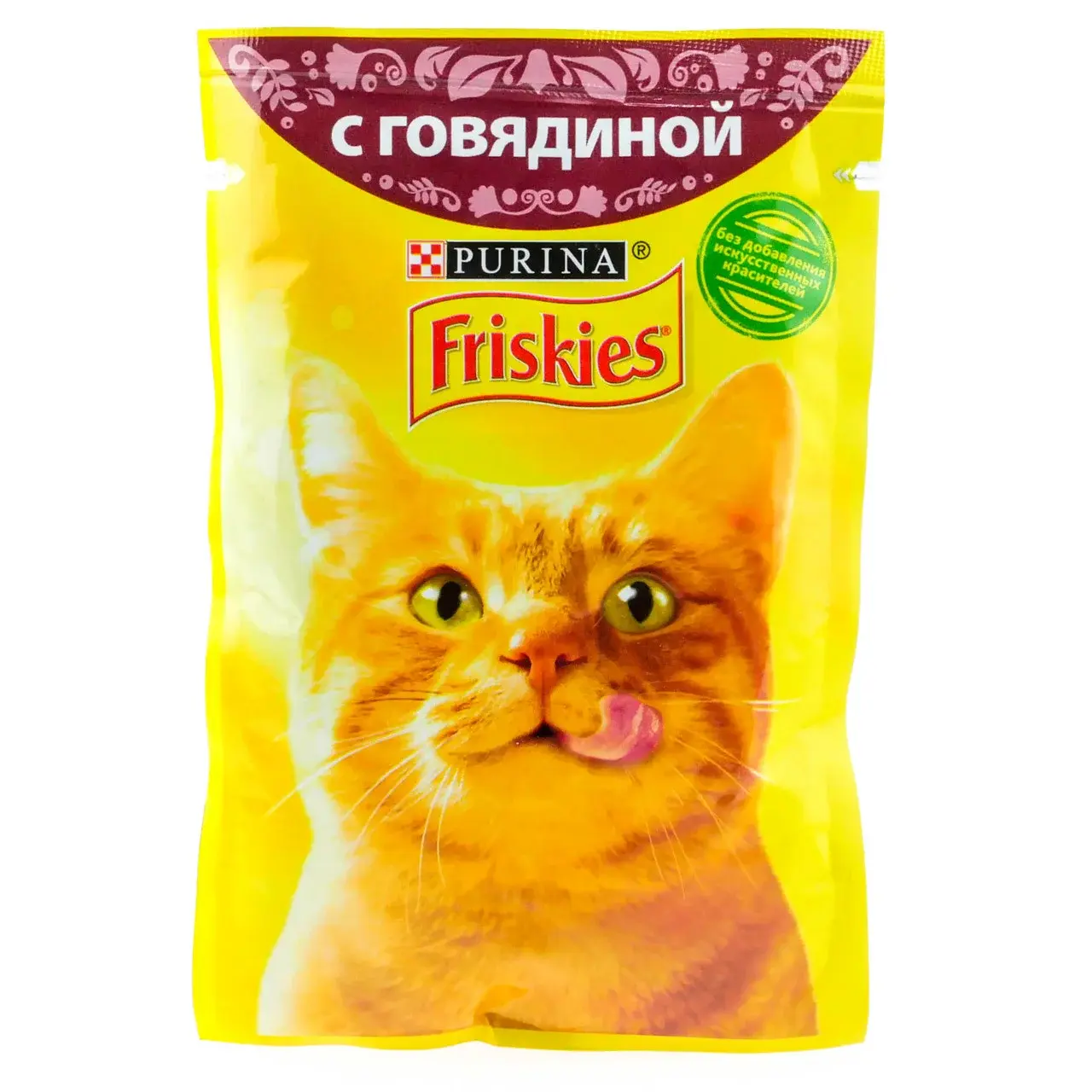 Корм Friskies для кошек с говядиной