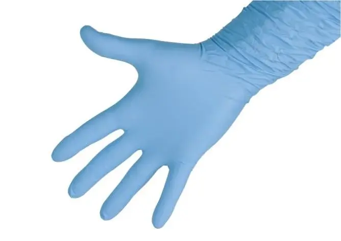 Одноразовые перчатки Nitrile Premium Plus ( 8.5-9 /L), (Kerbl, Германия) Код: 153077