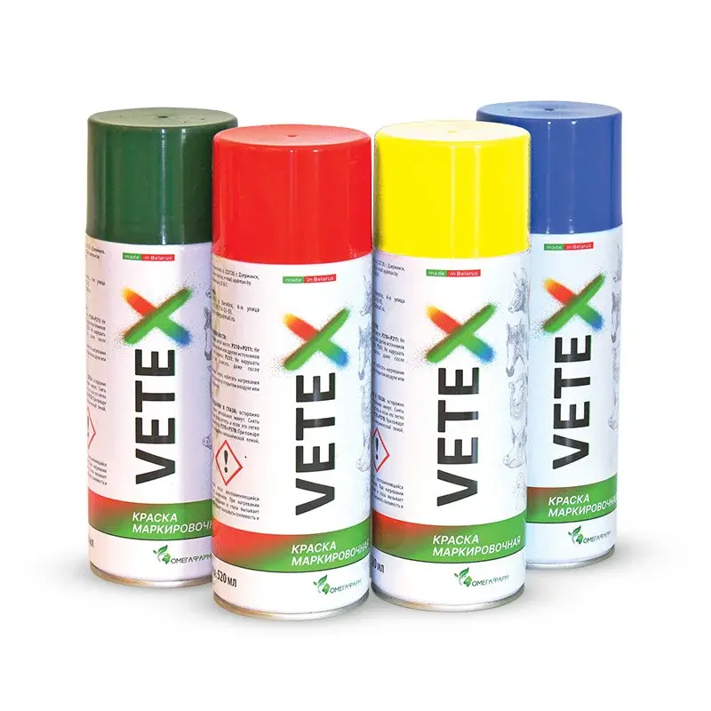 Спрей для маркировки животных Vetex, 520 мл
