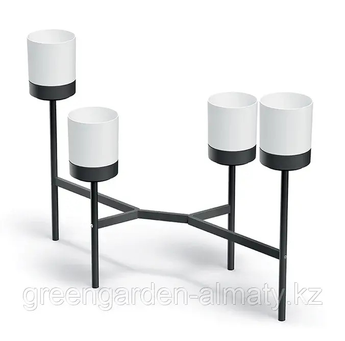 Подставка с четырьмя горшками Bloomie Stand IKDL4L | Prosperplast (Польша) Код: IKDL4L-S449