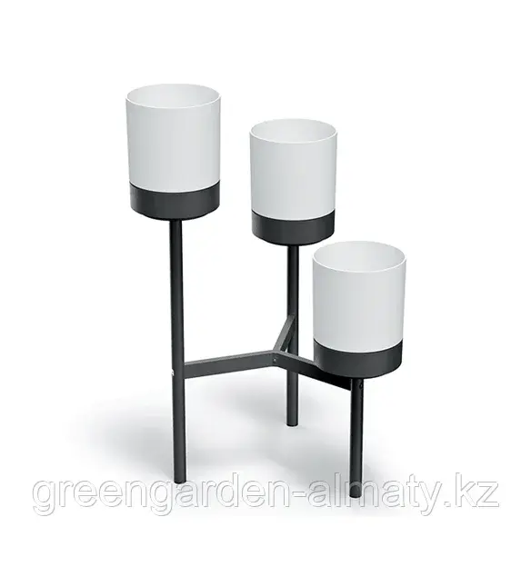Подставка с тремя горшками Bloomie Stand IKDL3L | Prosperplast (Польша) Код: IKDL3L-S449