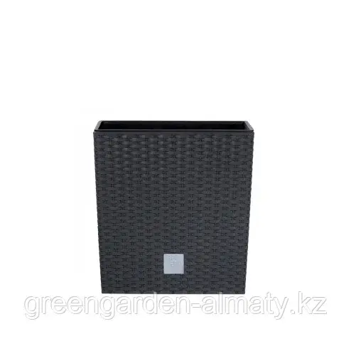 Горшок плетенный с поддоном Ratolla Square DRLK165 | Prosperplast Код: DRLK165
