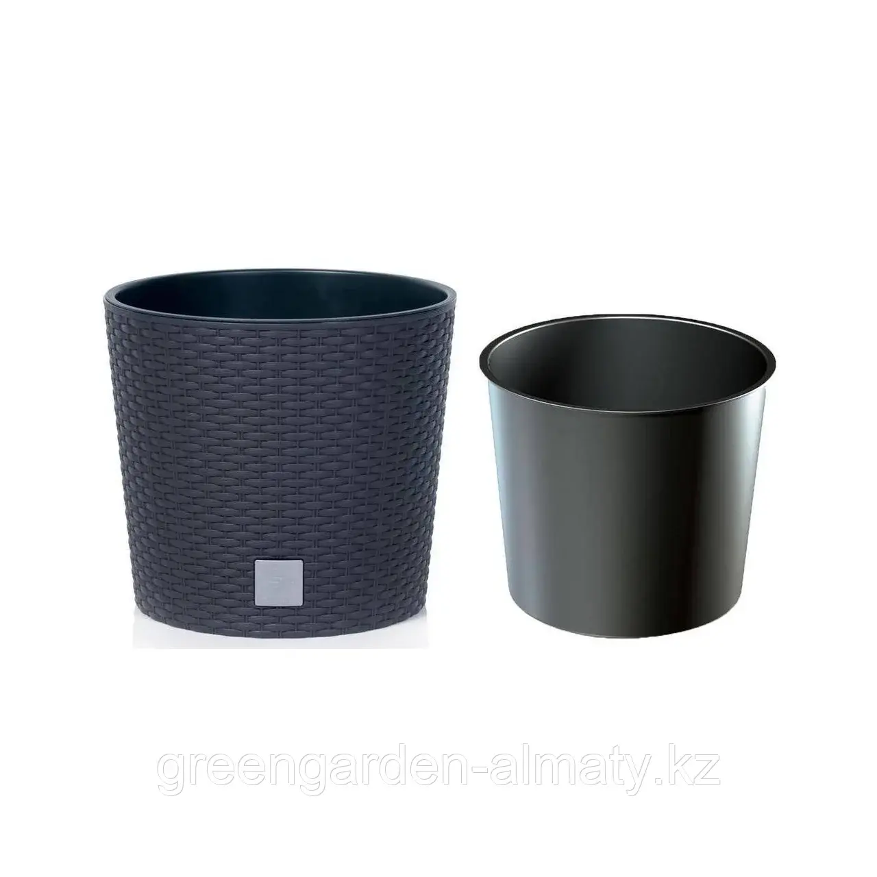 Горшок плетенный с внутренней вставкой RATO Round DRTUS200L | Prosperplast Код: DRTUS200L