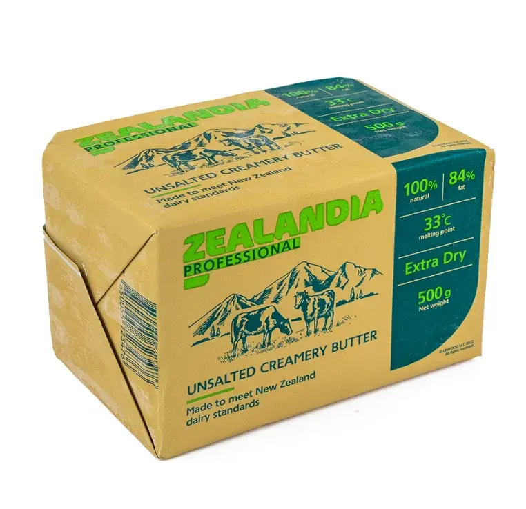 Масло сливочное 84% Zealandia Professional 500 г