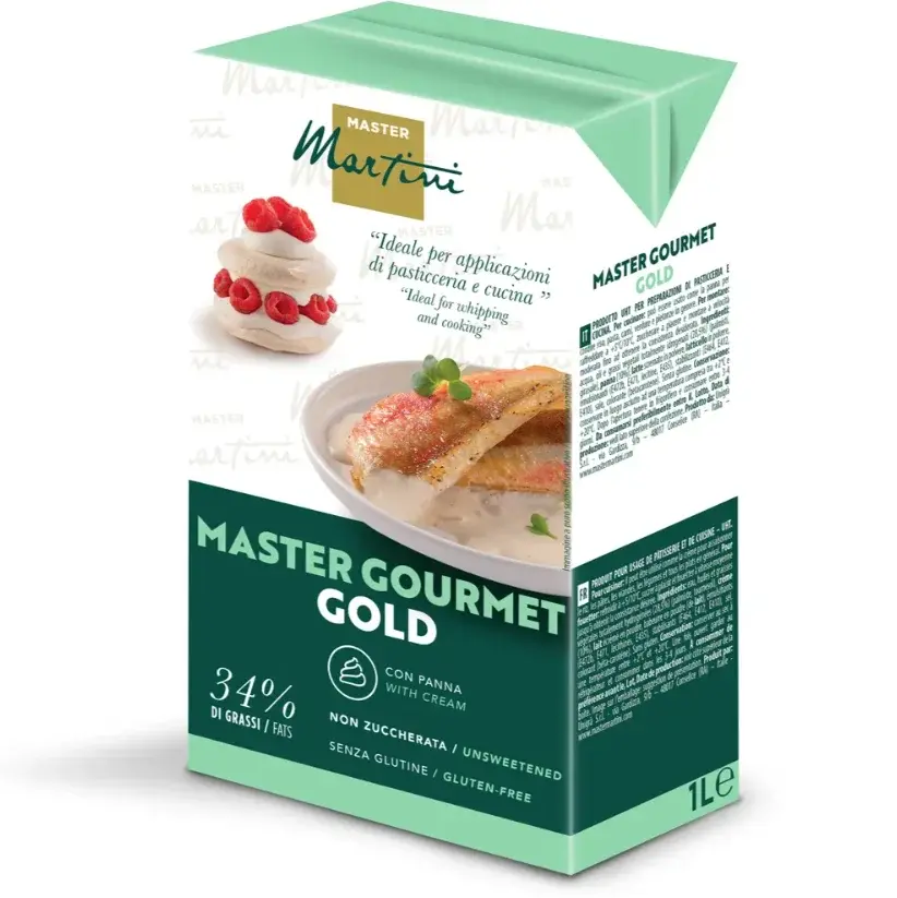 Крем на растительных маслах Master Gourmet Gold для взбивания 34% 1л