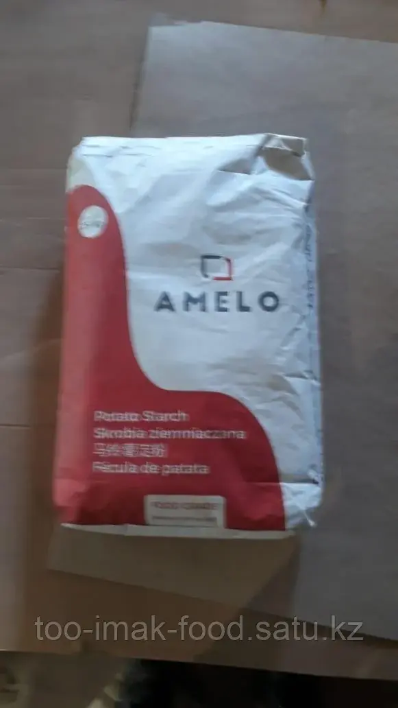 Крахмал картофельный Amelo. мешками по 25кг