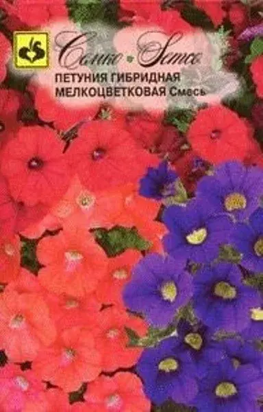 Цветы Петуния мелкоцветковая F1 (cмесь) (Чехия)