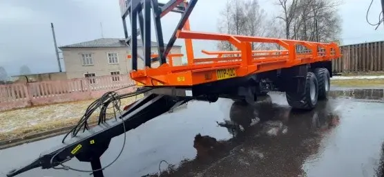Полуприцеп транспортировки рулонов самосвальный ПТР-12С
