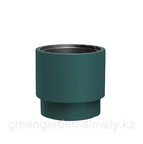 Горшок с внутренней вставкой Heos DBHEN470 | Prosperplast Антрацит Код: DBHEN470-S433