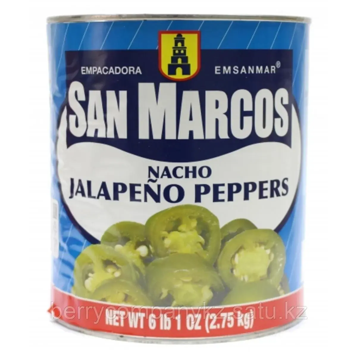 Перец Халапеньо резаный San Marcos 2,75 кг