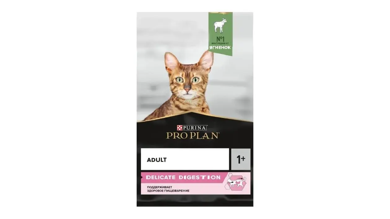 ProPlan (Проплан) Деликейт Сухой корм для кошек с ягненком (развес)