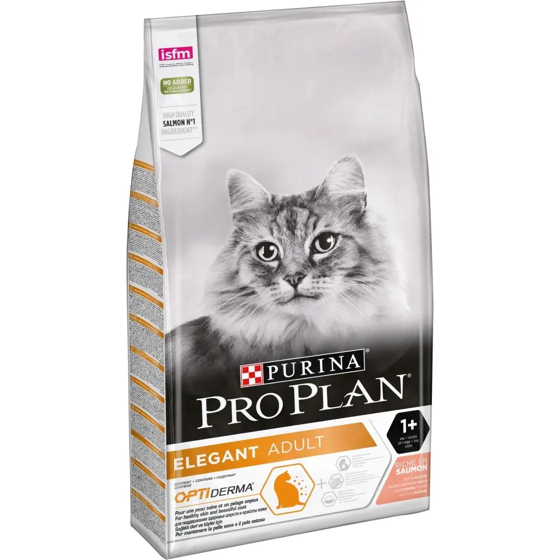 ProPlan (Проплан) Сухой корм для кошек для кожи и шерсти с лососем (развес)